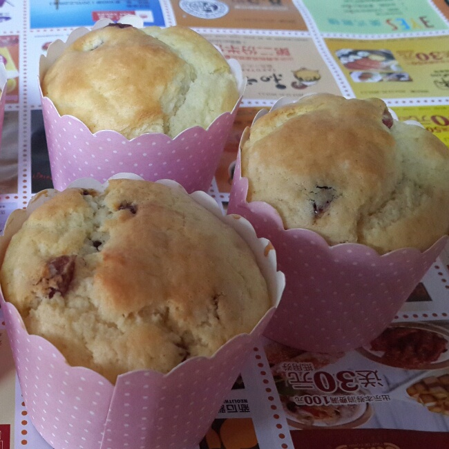 蔓越莓麦芬蛋糕