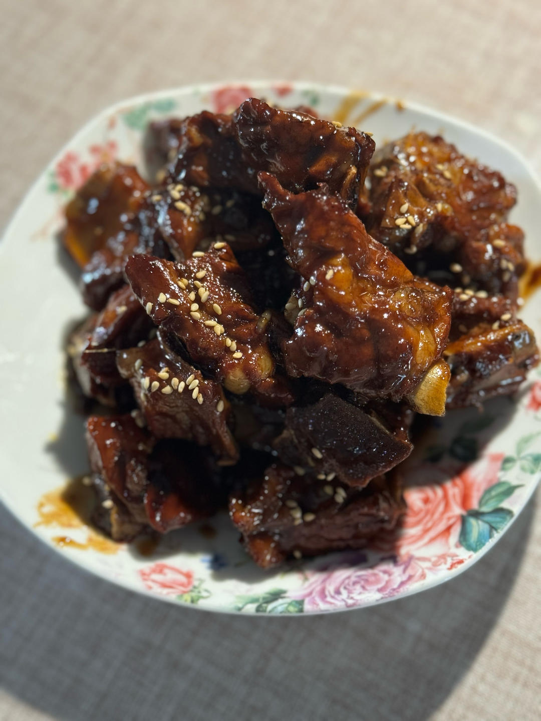 梅子酱（青梅酱）烧排骨🍖