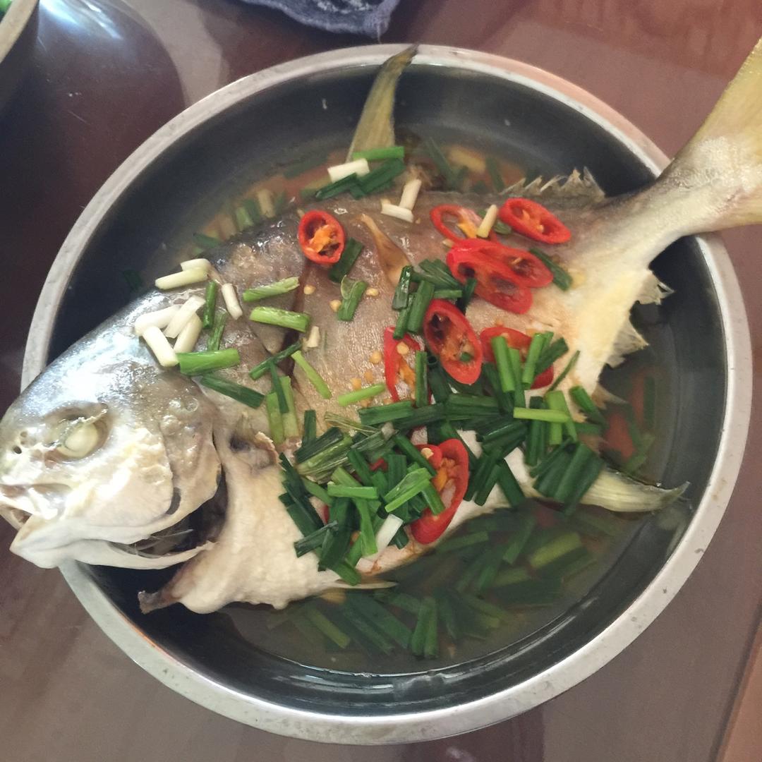 清蒸鲳鱼（仓鱼）