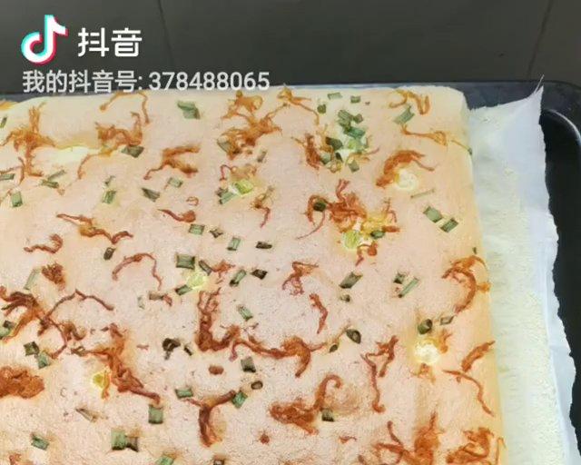 肉松香葱蛋糕