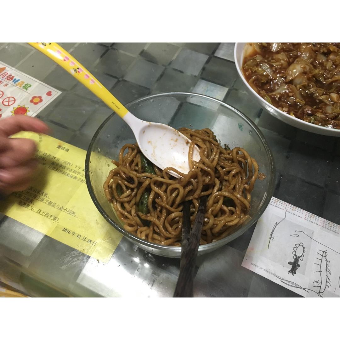 豆角焖面