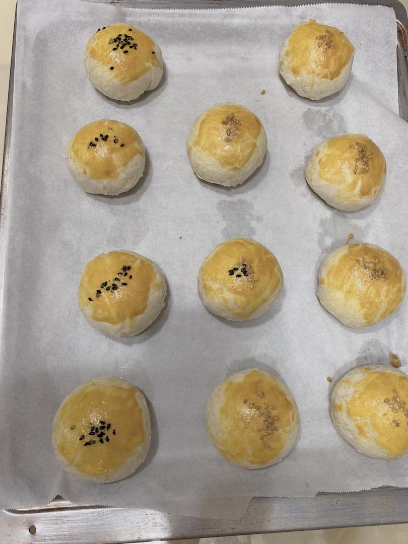 豆沙蛋黄酥（六个量黄油版）