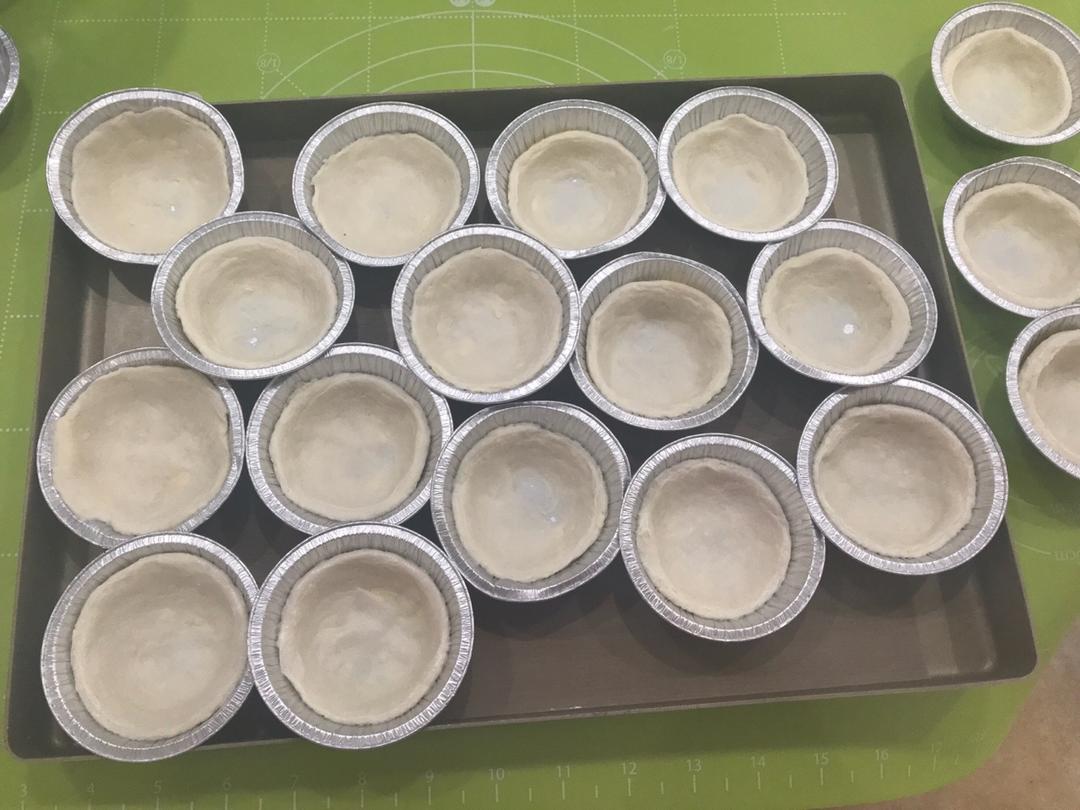 爆酥的肯德基千层蛋挞皮(附带蛋液教程）