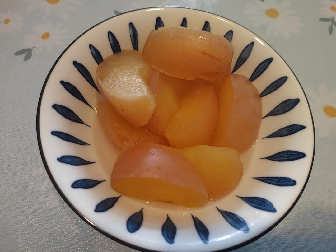 蒸苹果