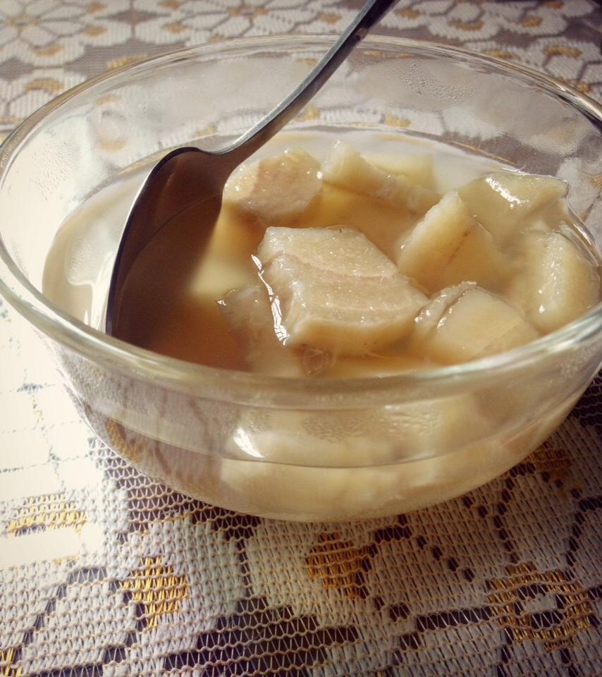 秋秋的窝窝做的下火解燥老火汤-咸瘦肉粉葛汤