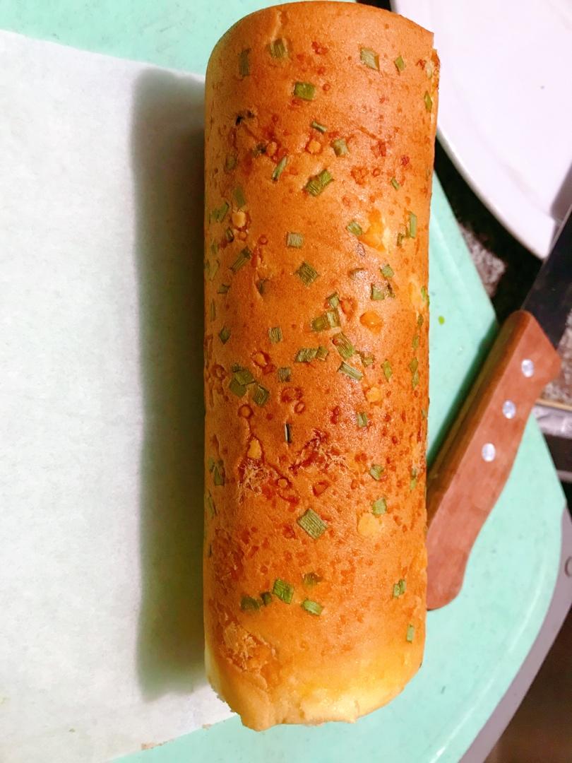 香葱肉松蛋糕卷
