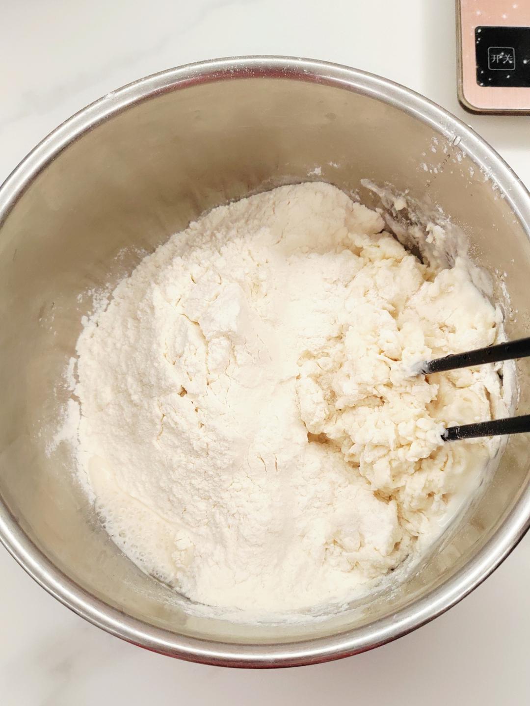 纯奶手撕吐司的做法 步骤1