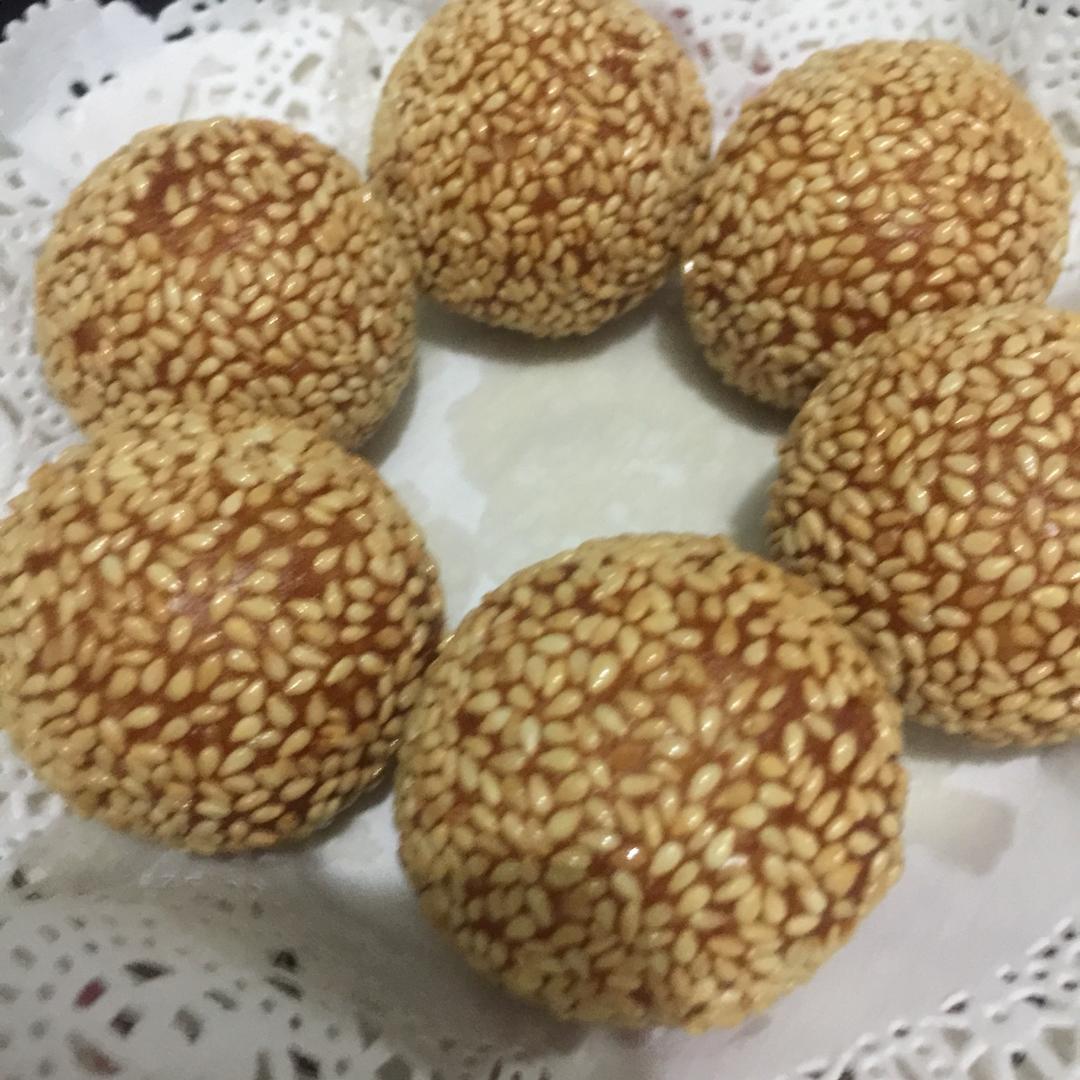经典南瓜芝麻球