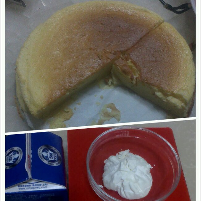 无油无低粉版伪轻乳酪蛋糕