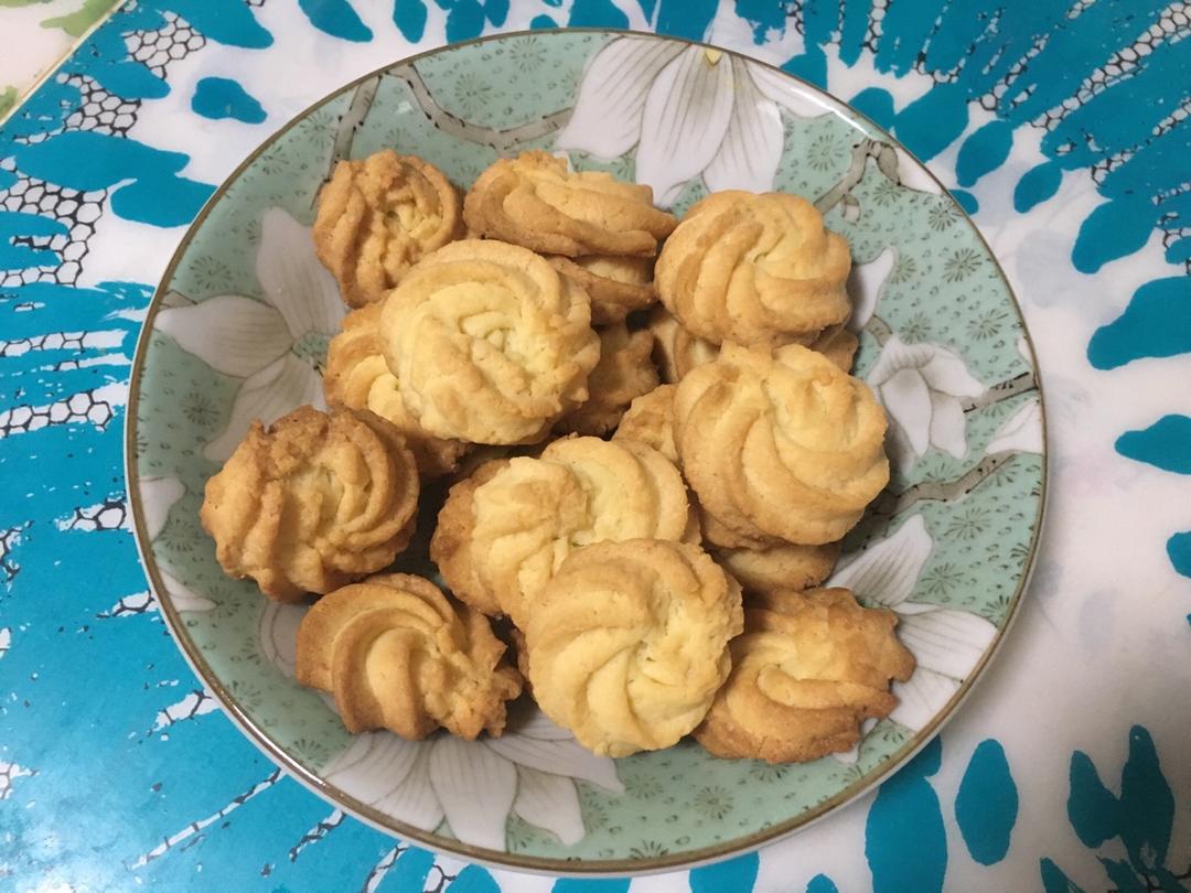 黄油曲奇（绝对成功的经验分享）