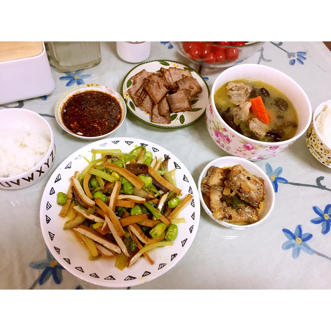 晚饭