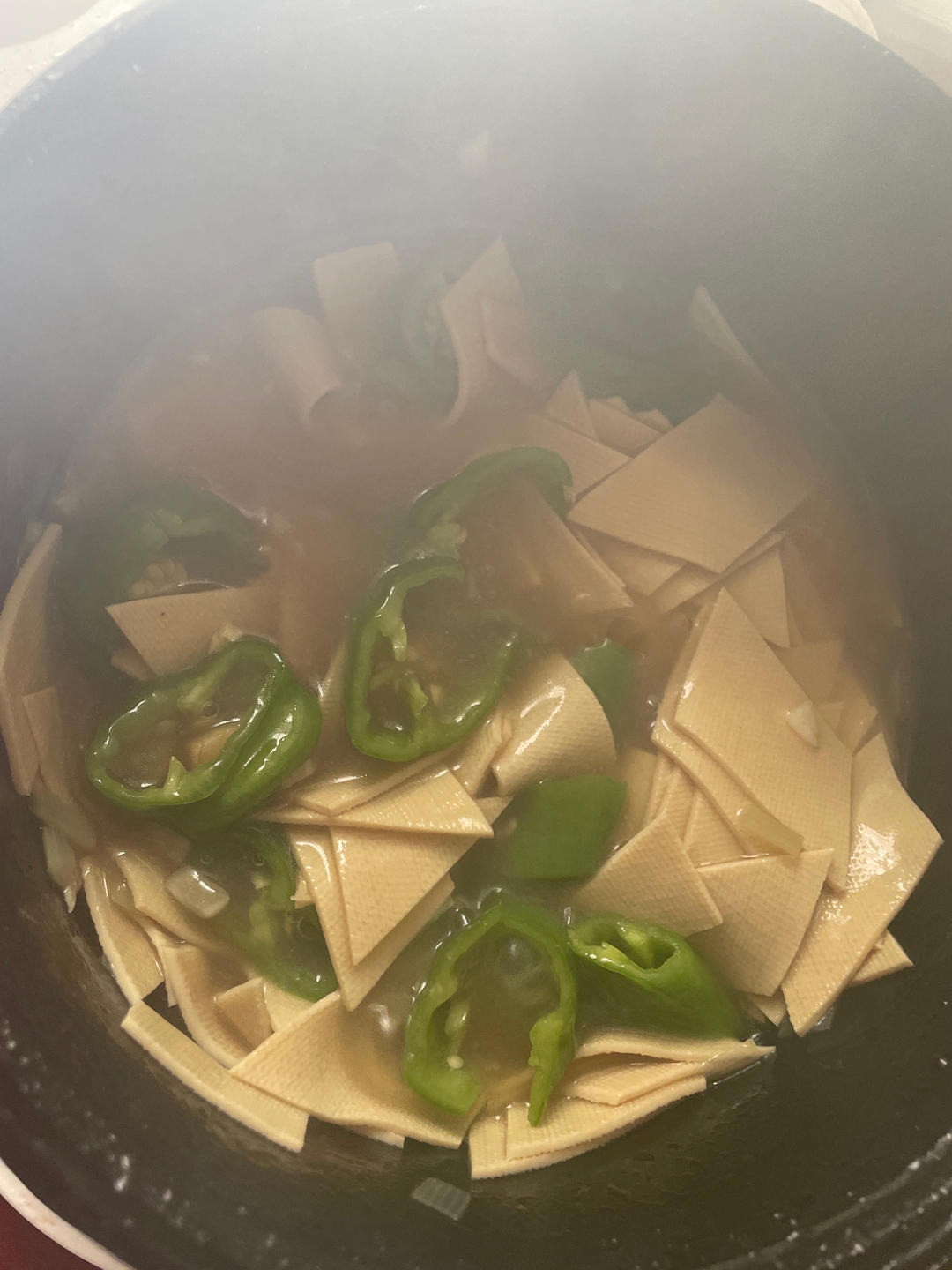 东北尖椒干豆腐