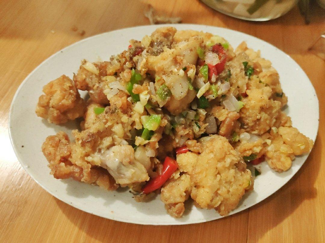 椒盐牛蛙