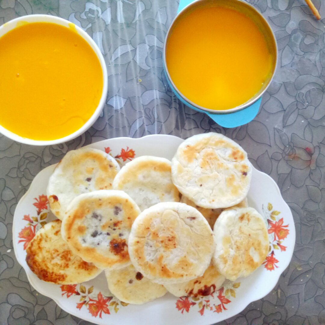 发面油酥小糖饼