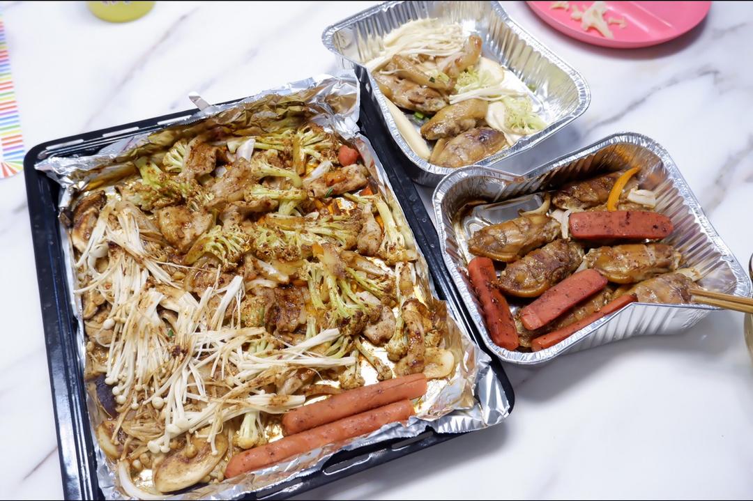 自制烤箱版烧烤，简单好吃过烧烤摊