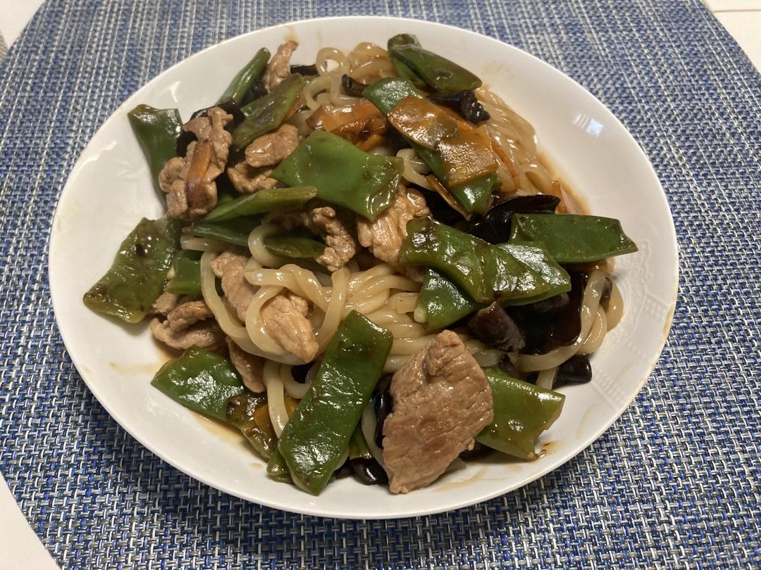豆角焖面