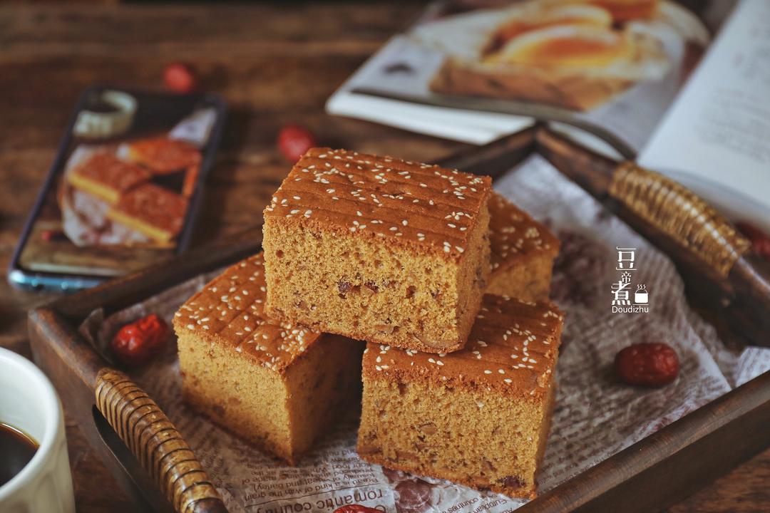 豆帝煮man做的红糖枣糕