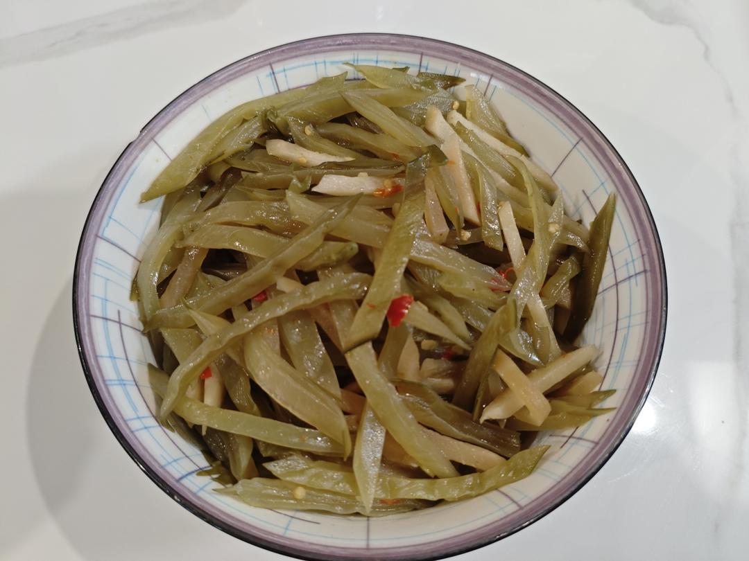 [家常菜]素炒海白菜/凉拌海白菜(泡爪汁版)