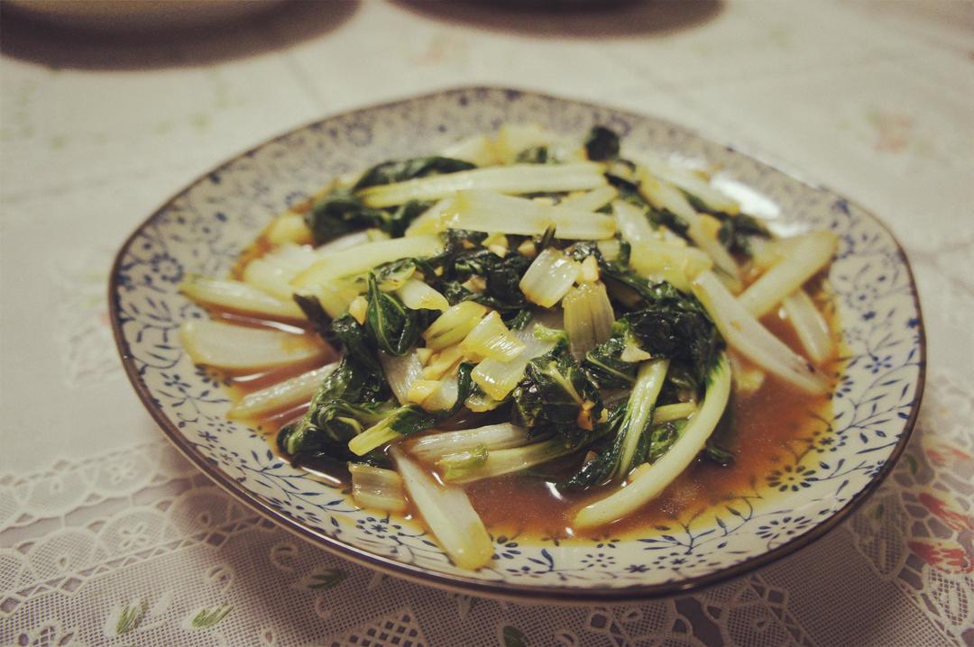 蚝油奶白菜的做法