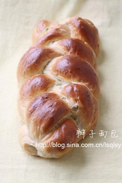辫子面包的做法