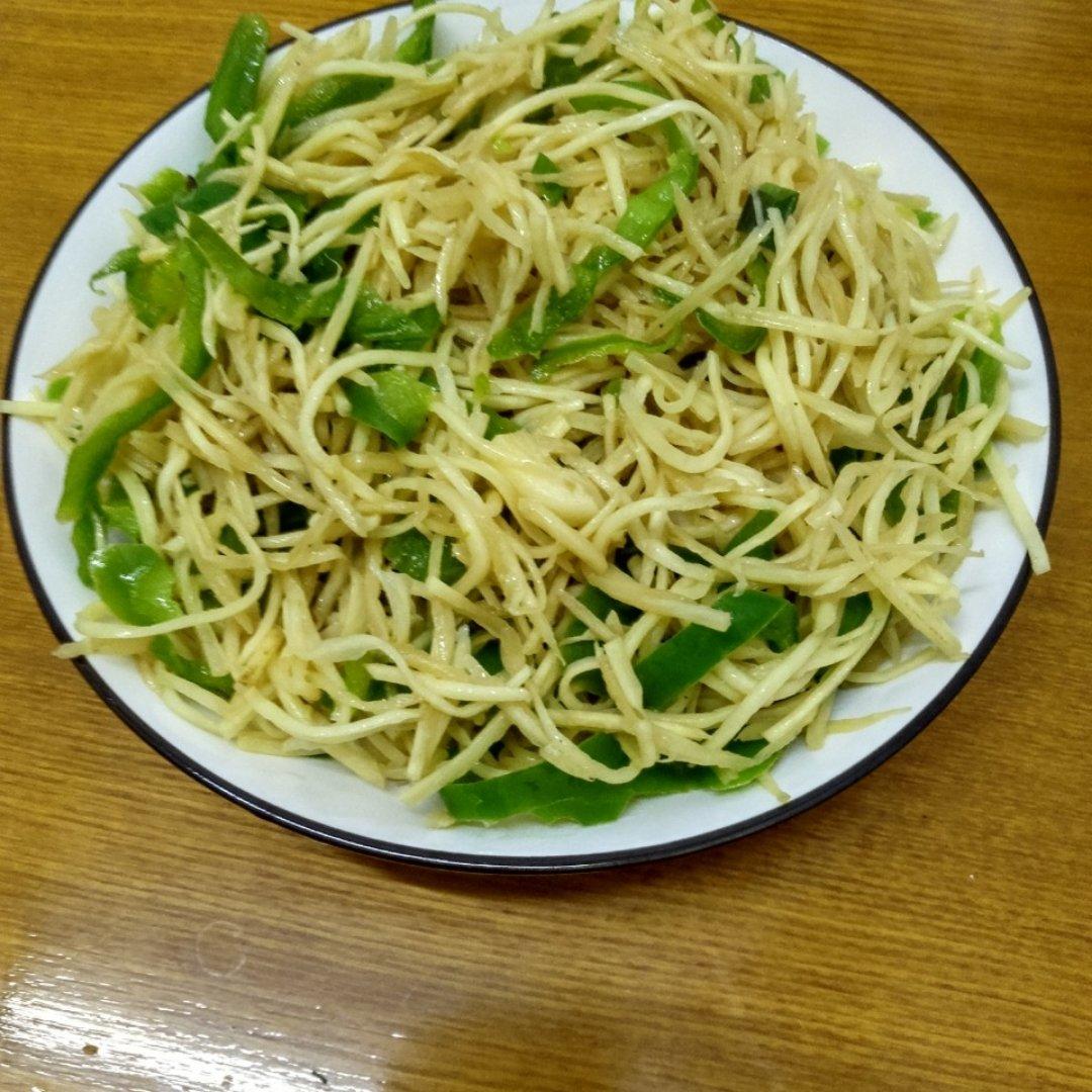茭白炒青椒