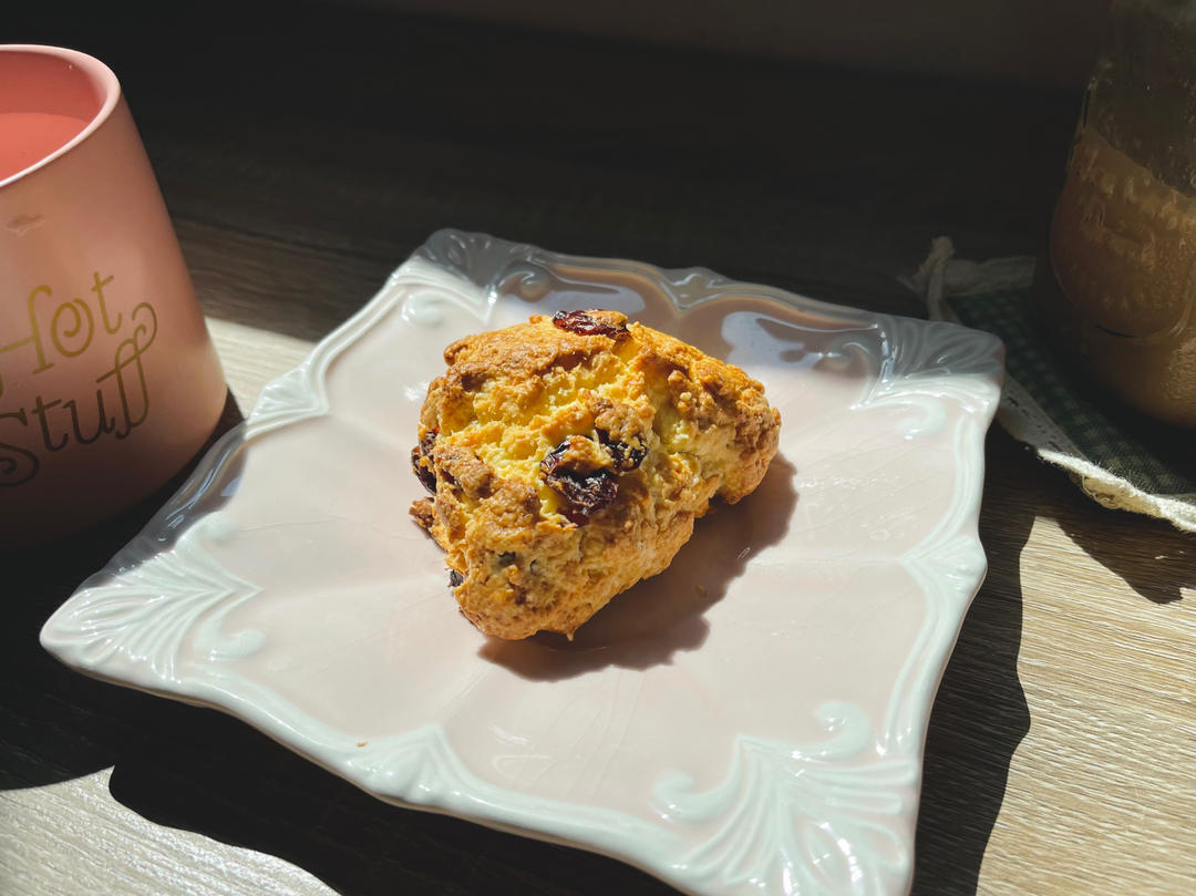 完胜星巴克的超美味酥脆司康 super easy crunched scone