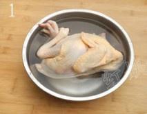 紫灵芝炖鸡的做法 步骤1