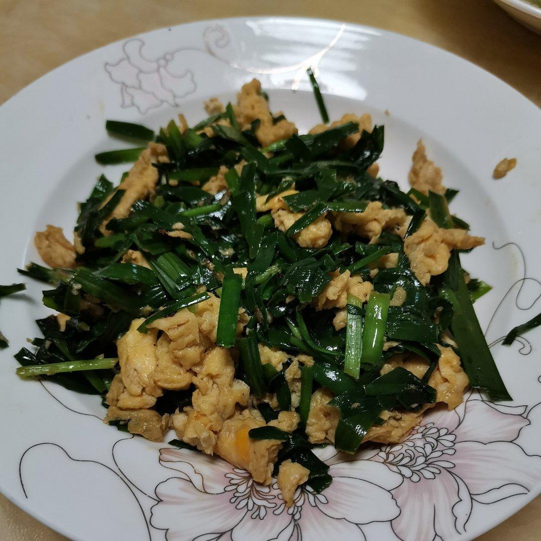 韭菜炒鸡蛋
