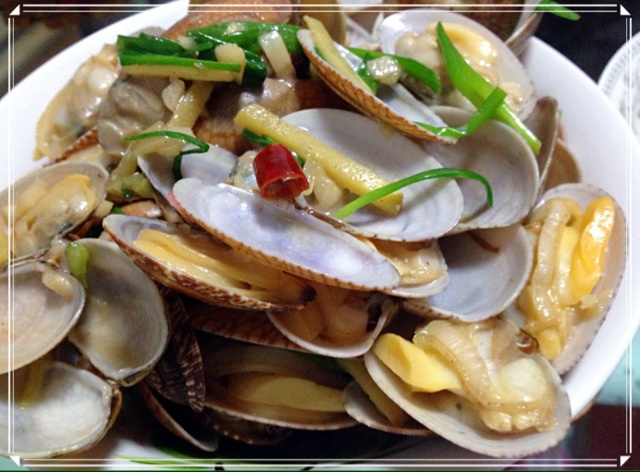 清炒花蛤