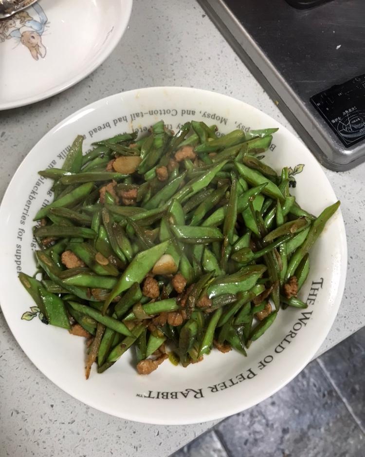 豆角丝炒肉