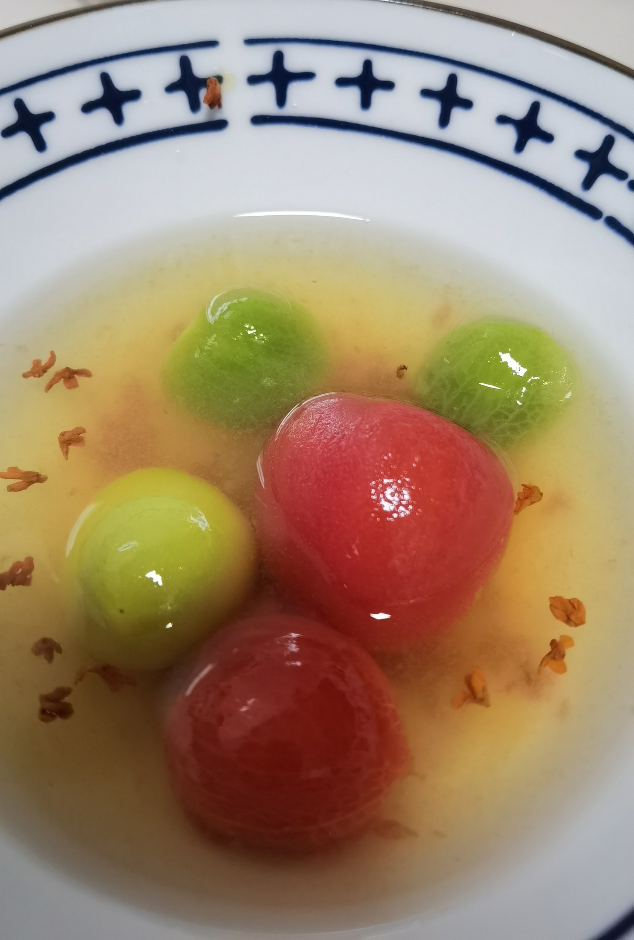桂花蜜汁三色番茄｜年夜饭凉菜必备