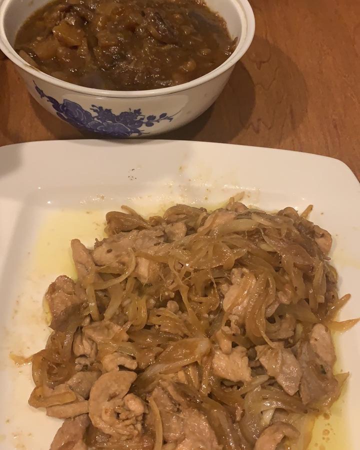 洋葱炒肉片