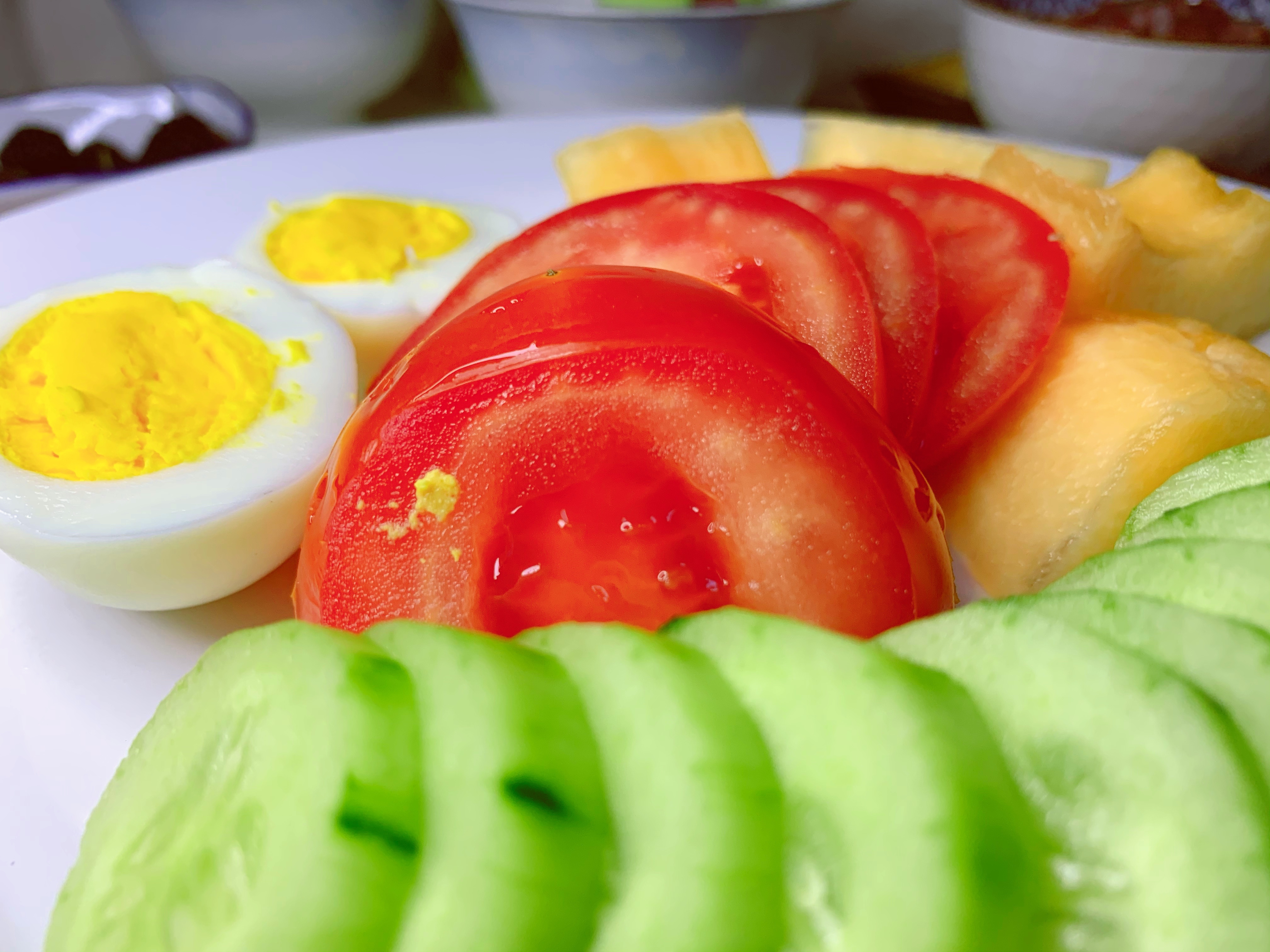 🥬低卡🥝轻食🌽🥒一看就会的早餐的做法 步骤8