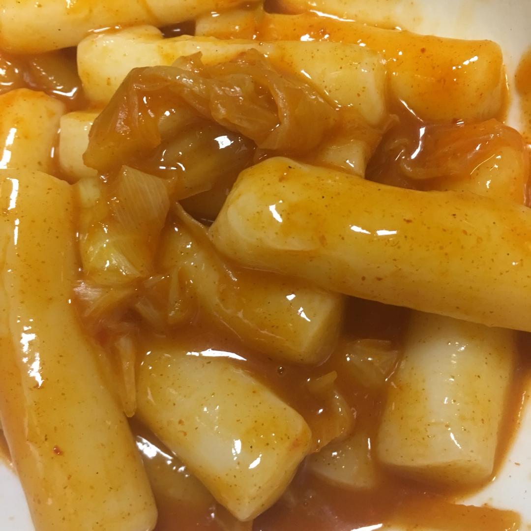 韩式辣炒年糕