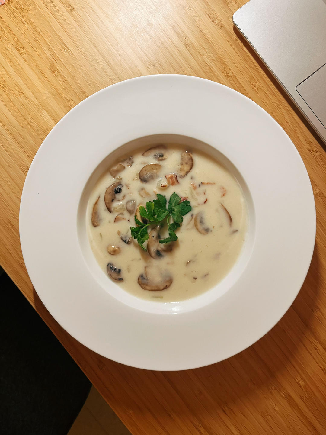 奶油蘑菇汤（完美比例版）