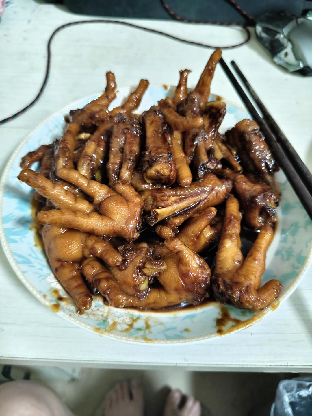 红烧鸡爪 好吃又简单