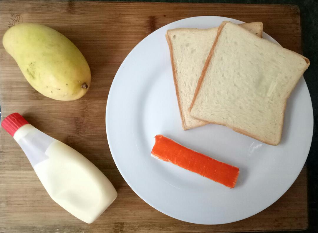 纯奶手撕吐司的做法 步骤1