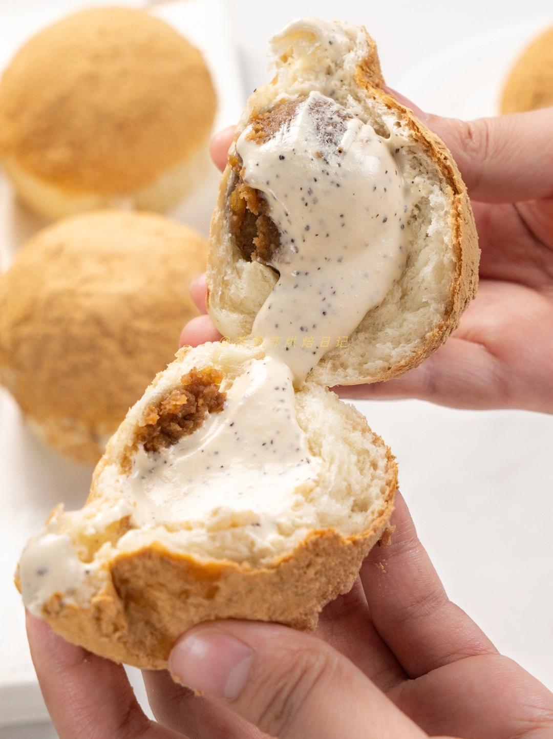 纯奶手撕吐司的做法 步骤1