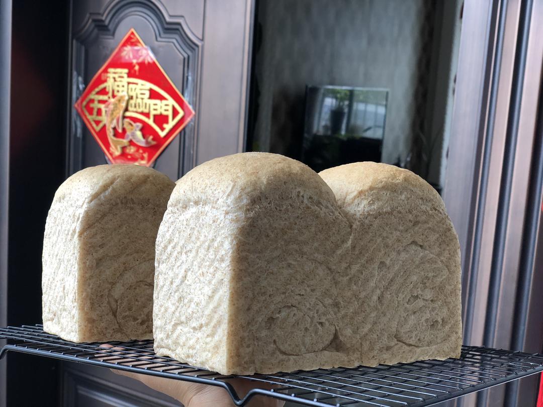 🍞全麦吐司直接法 （新良全麦面包粉）的做法 步骤13