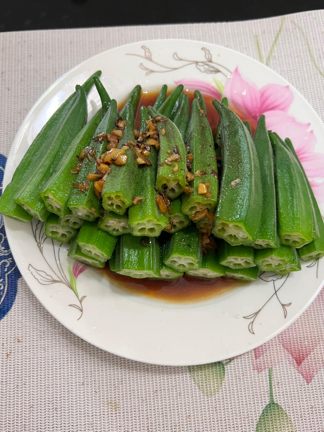 蒜蓉秋葵
