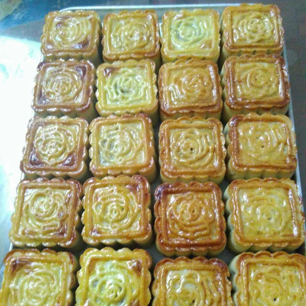 五仁月饼～不用转化糖浆的版本