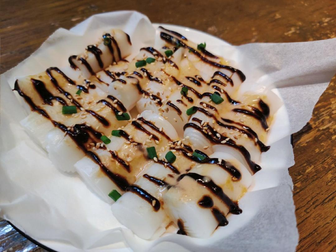 扬山黎做的混酱蒸猪肠粉