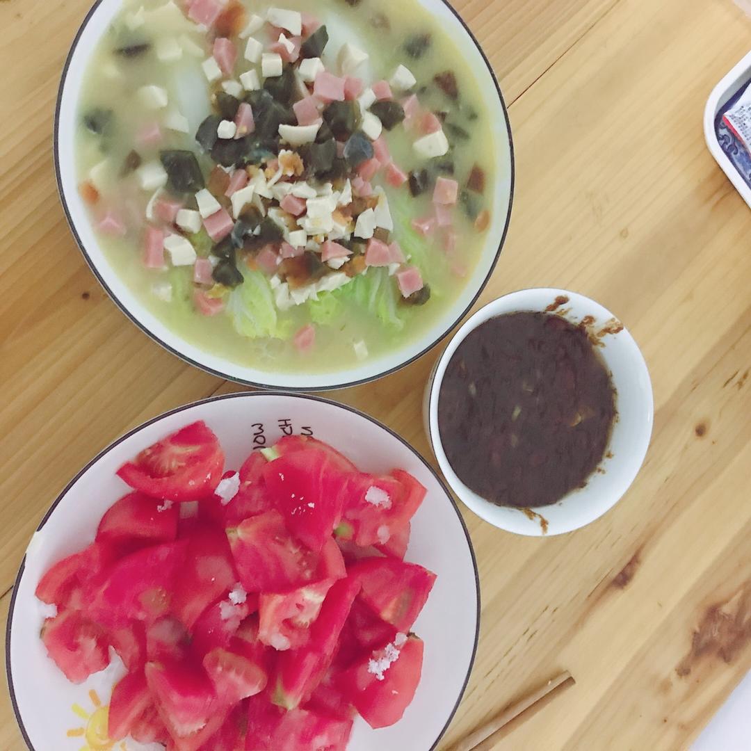 上汤娃娃菜@浓汤宝（鸡汤）