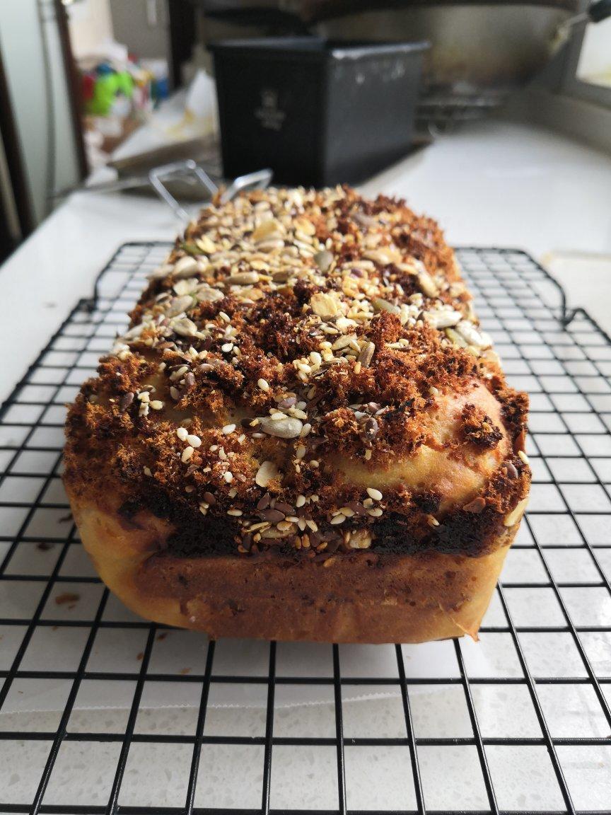 肉松快手面包丨健康·烘焙