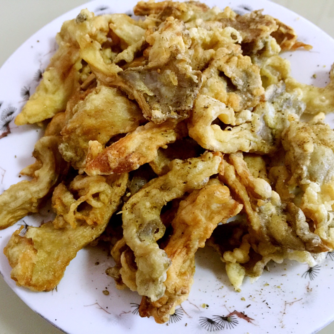 干炸蘑菇（家乡版）