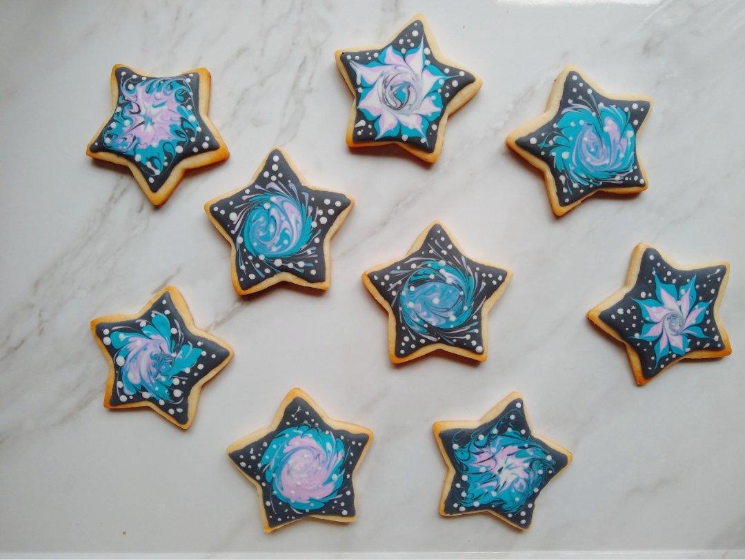 星空糖霜饼干