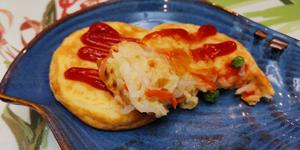 简单美味🌽🥕萝卜丝煎饼(摩飞锅六圆盘)的做法 步骤5