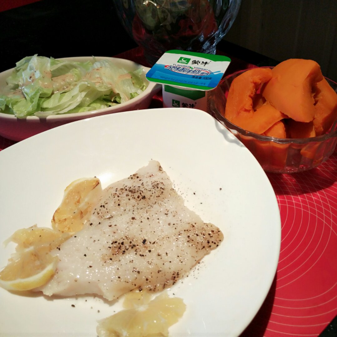 香煎龙利鱼——fit食谱系列