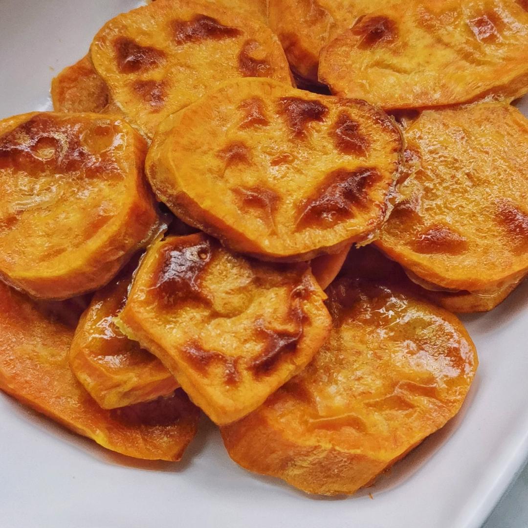 千万不要学我这样烤红薯🍠一盆都不够吃❗️❗️