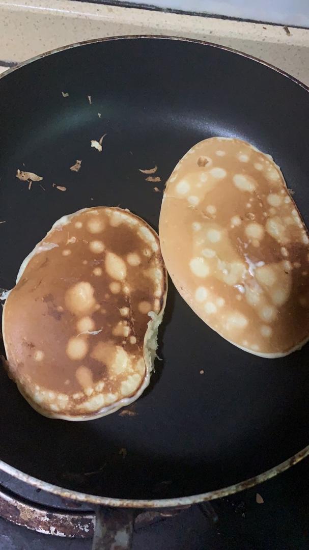 一分钟学会的奶油飞饼